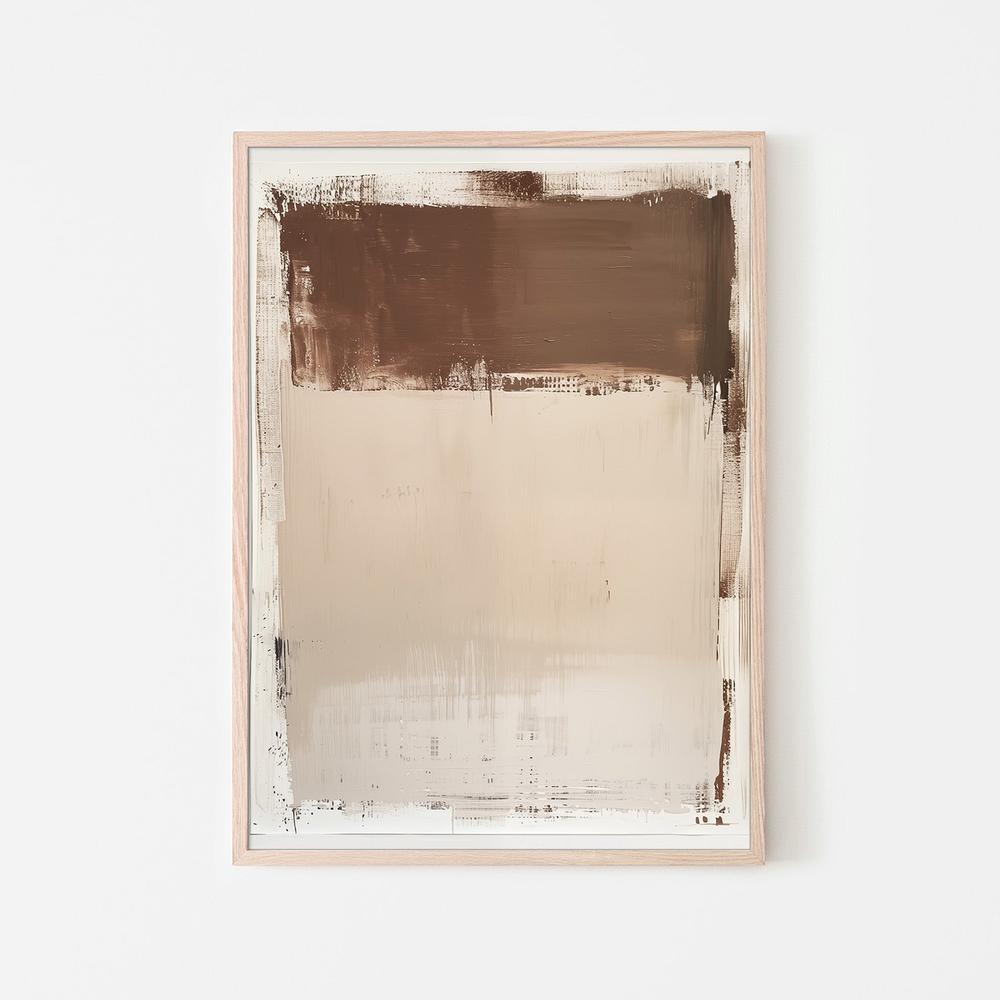 wall-art-print-canvas-poster-framed-IVORY AND BROWN-6