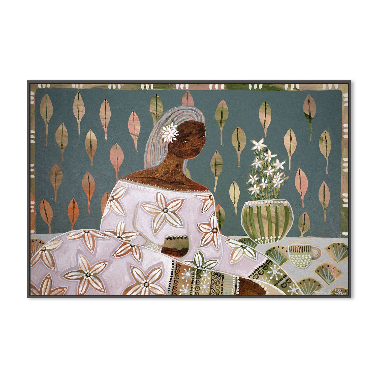 wall-art-print-canvas-poster-framed-Jacqui's Jasmin , By Amanda Skye-4