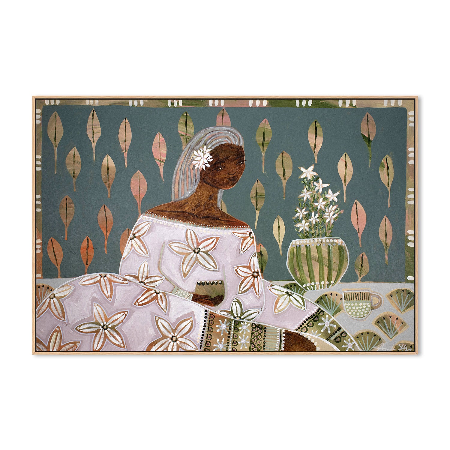 wall-art-print-canvas-poster-framed-Jacqui's Jasmin , By Amanda Skye-5