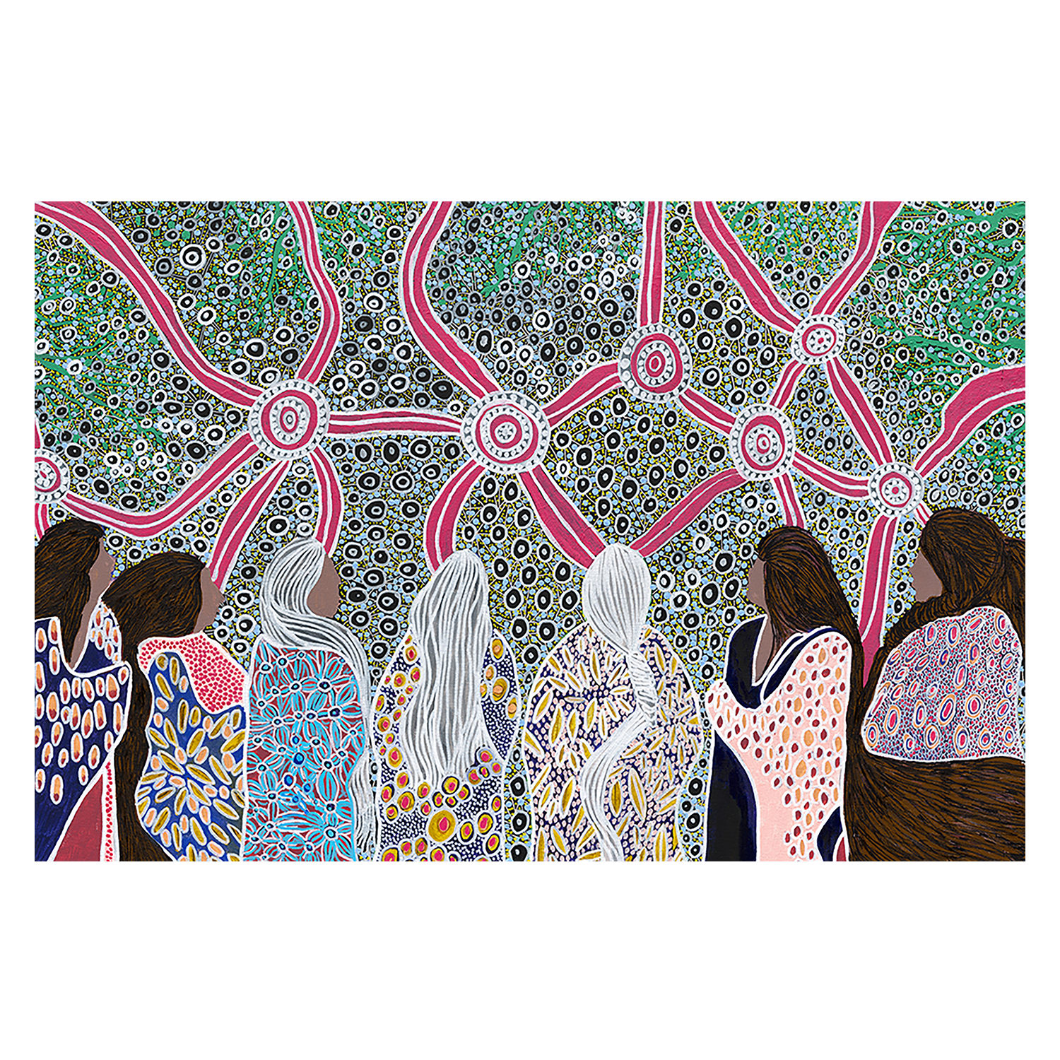 wall-art-print-canvas-poster-framed-Journey of the 7 sisters , By Julianne Wade-1