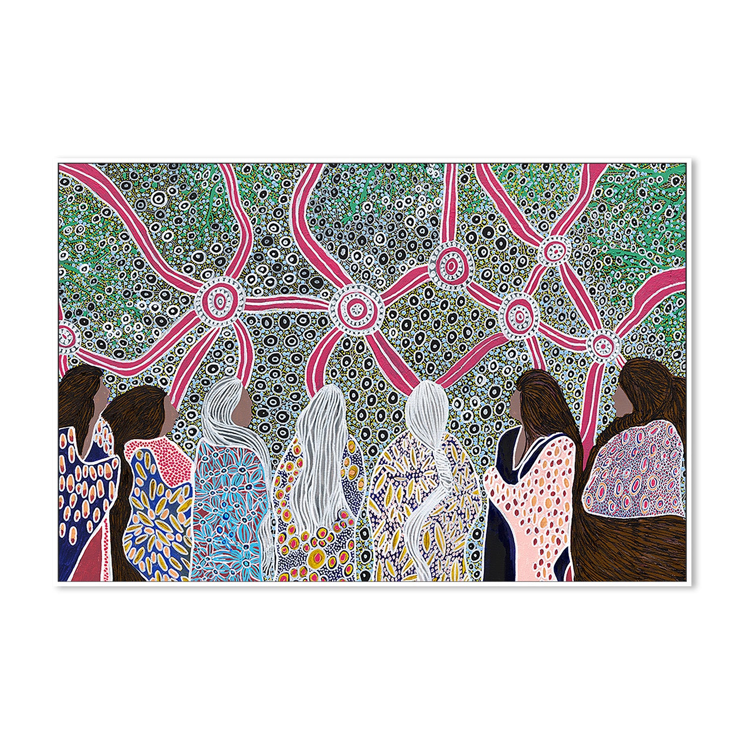 wall-art-print-canvas-poster-framed-Journey of the 7 sisters , By Julianne Wade-5