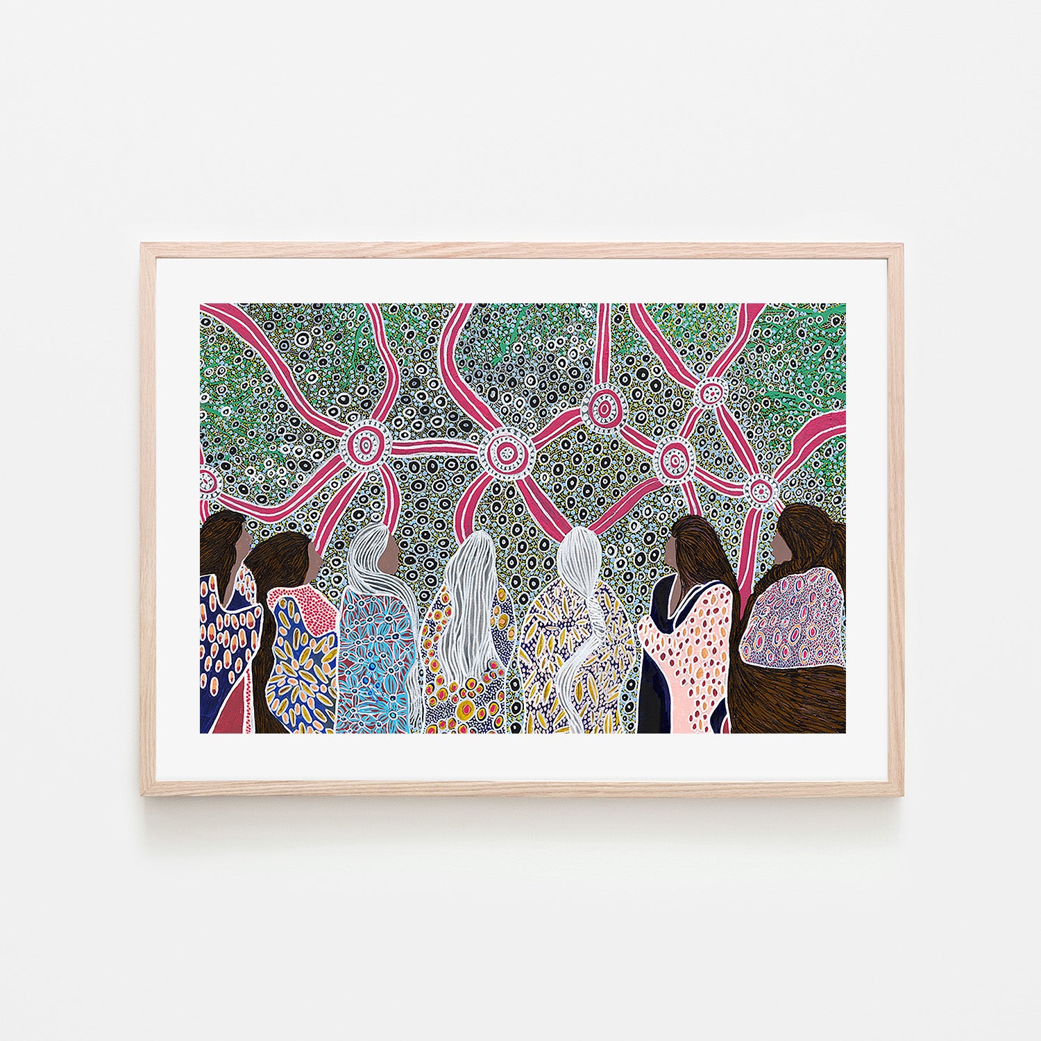 wall-art-print-canvas-poster-framed-Journey of the 7 sisters , By Julianne Wade-6