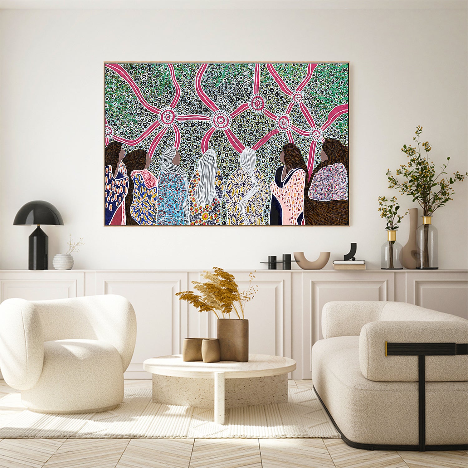 wall-art-print-canvas-poster-framed-Journey of the 7 sisters , By Julianne Wade-7