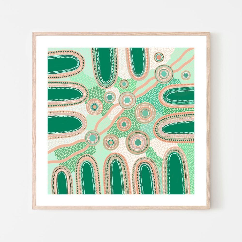 wall-art-print-canvas-poster-framed-Journey through the mountains, Style C-by-Sherri Cummins-Gioia Wall Art