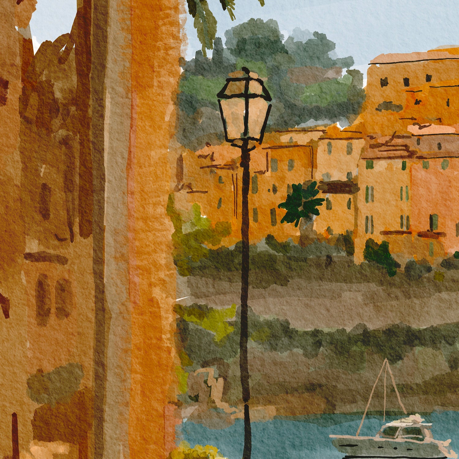 wall-art-print-canvas-poster-framed-July in menton-10