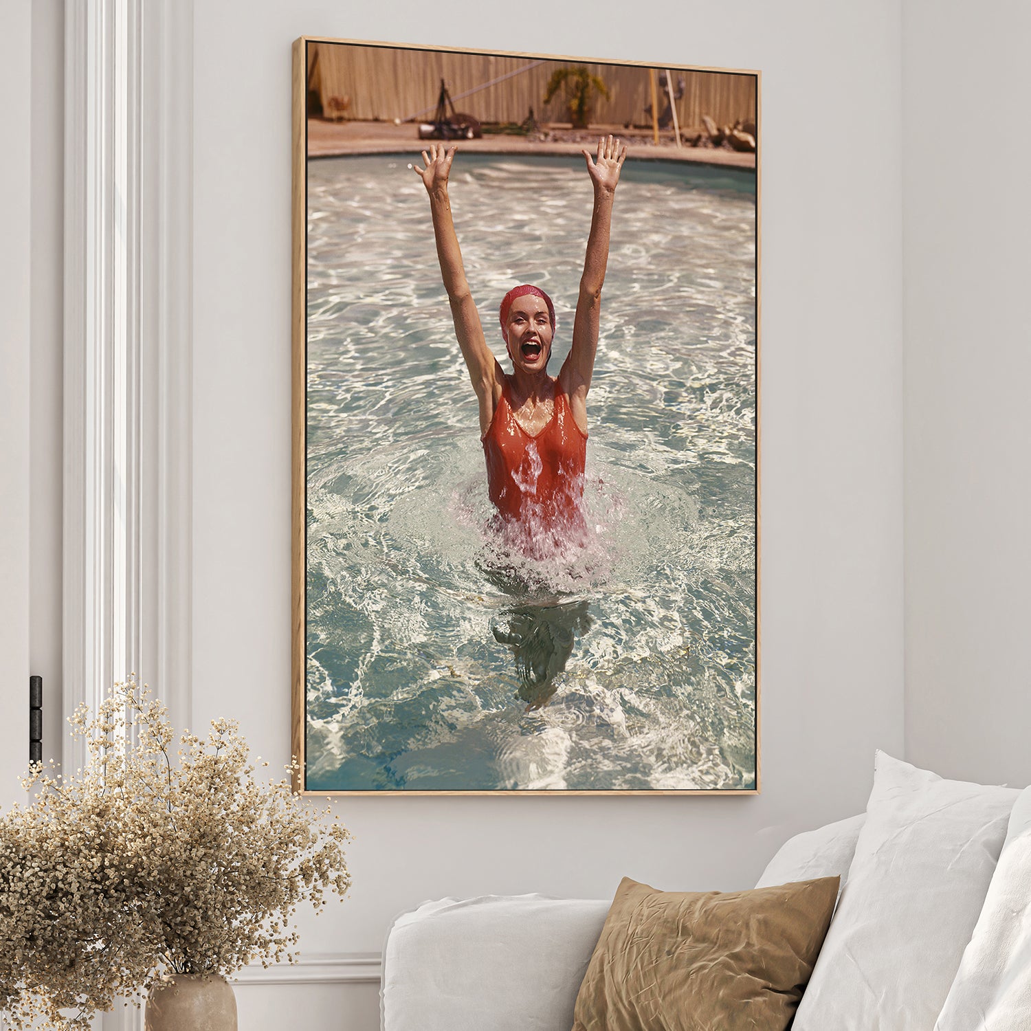 wall-art-print-canvas-poster-framed-Jump For Joy, Style A-7