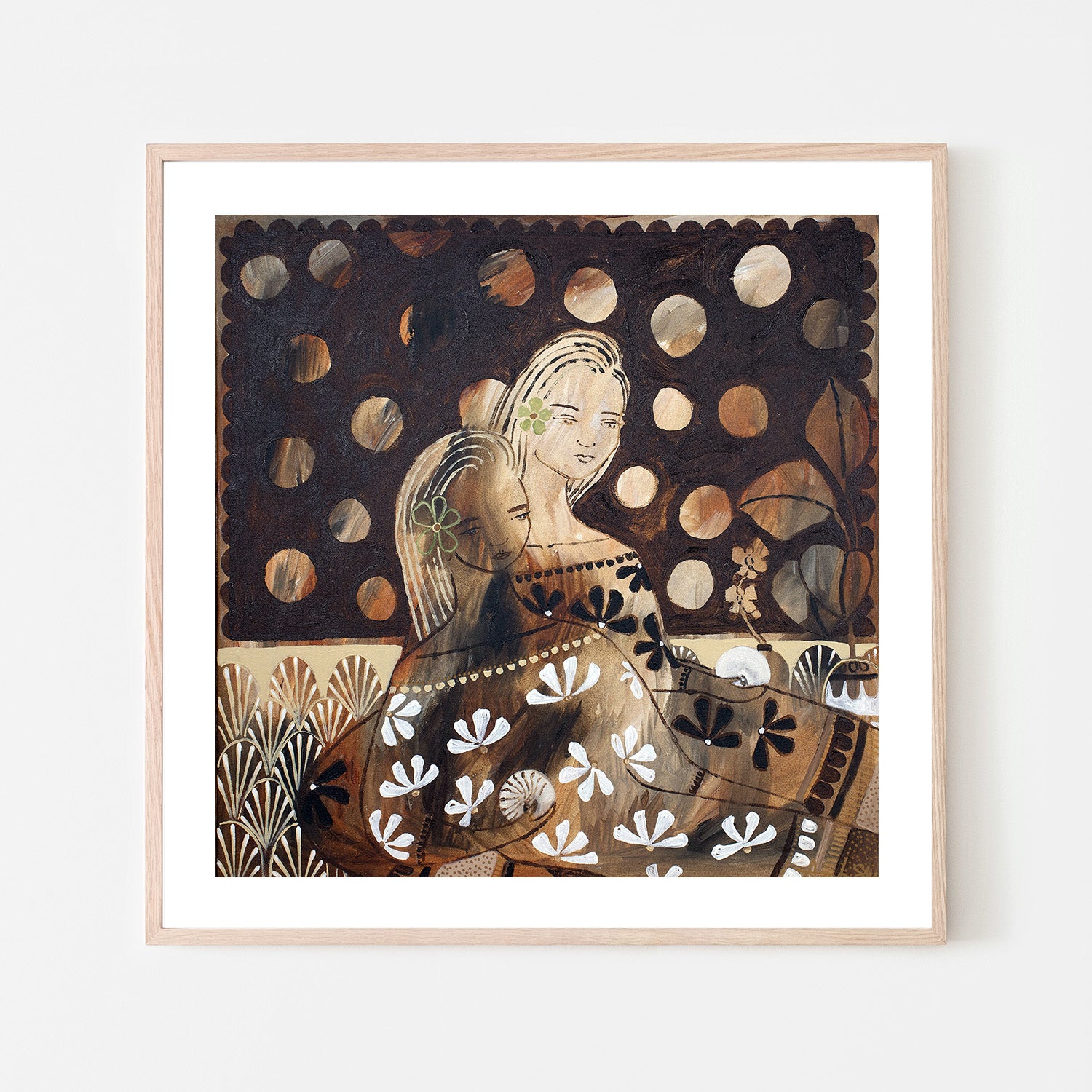 wall-art-print-canvas-poster-framed-Kali & Kandis , By Amanda Skye-6