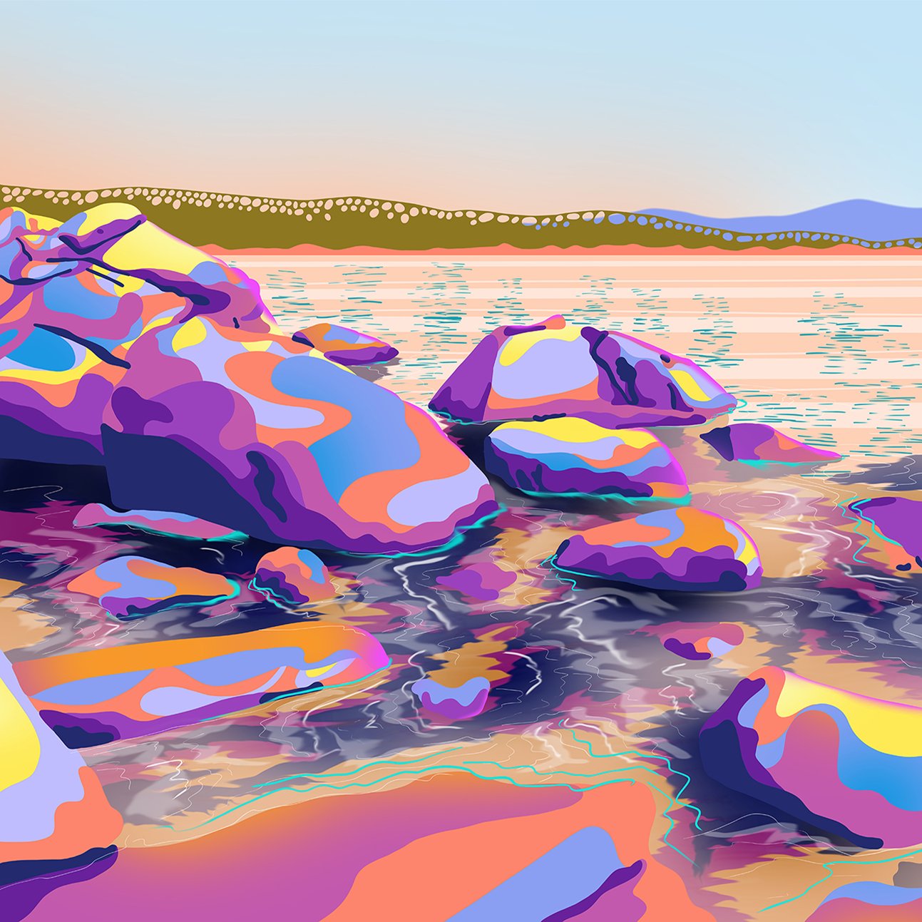 wall-art-print-canvas-poster-framed-Kelp , By Unratio-1