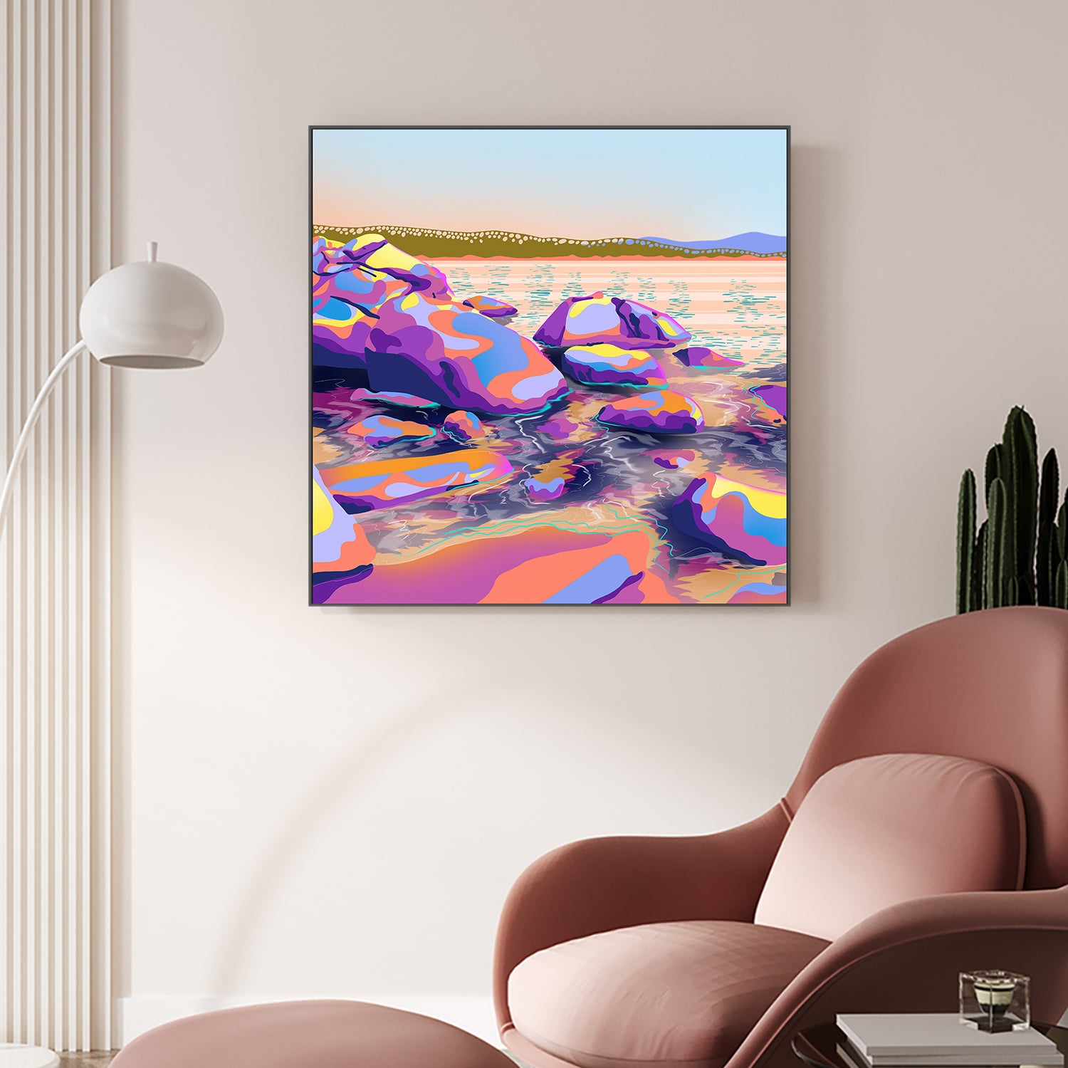 wall-art-print-canvas-poster-framed-Kelp , By Unratio-2