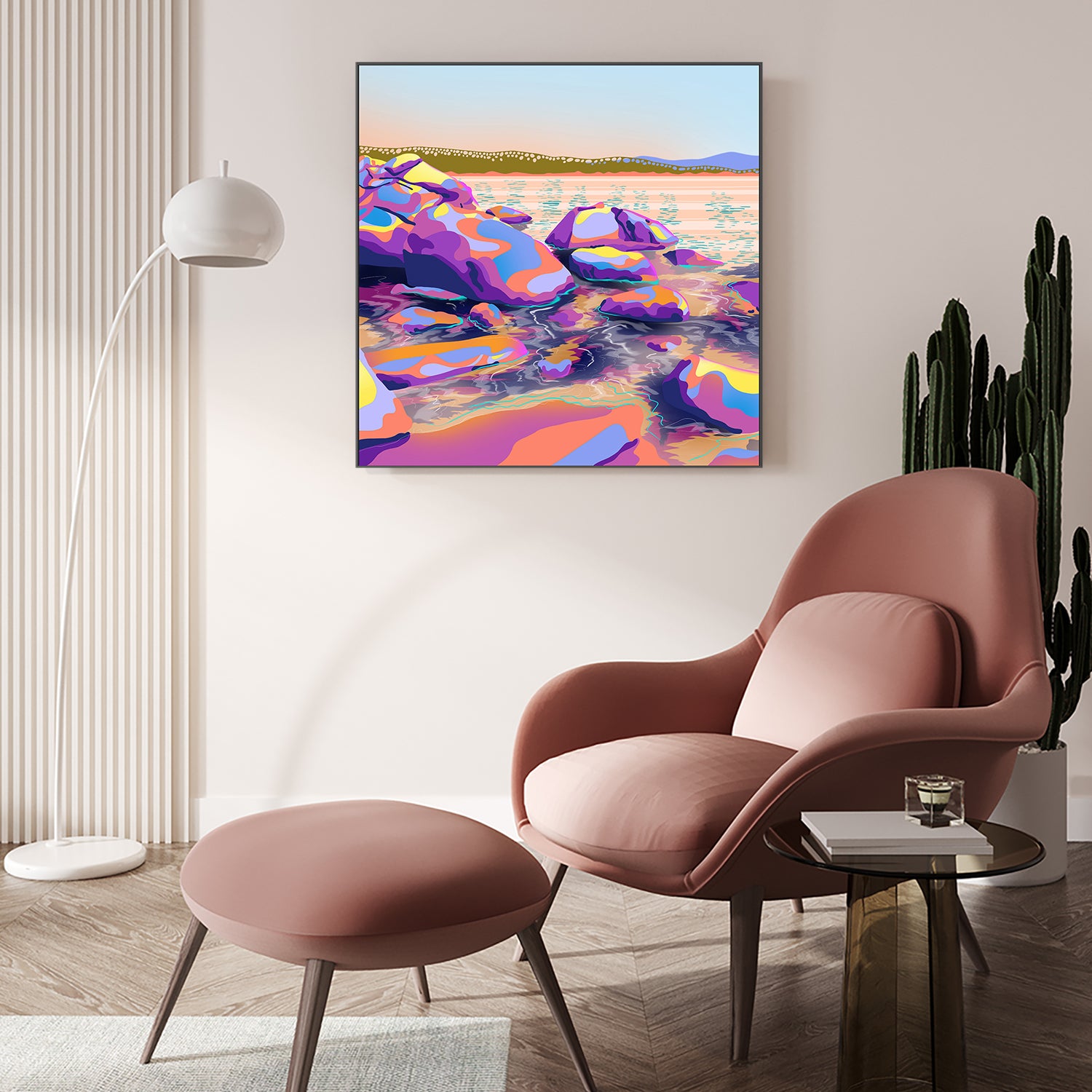 wall-art-print-canvas-poster-framed-Kelp , By Unratio-7