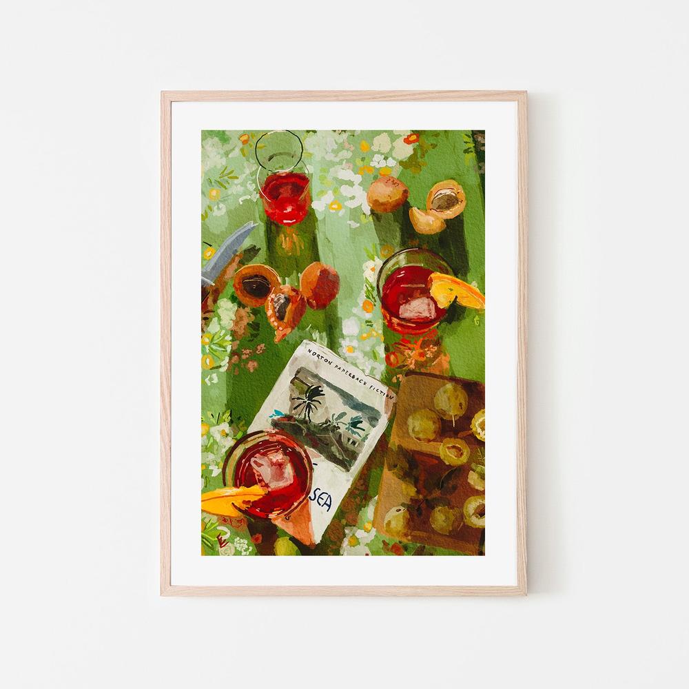 wall-art-print-canvas-poster-framed-Key west apricots-6