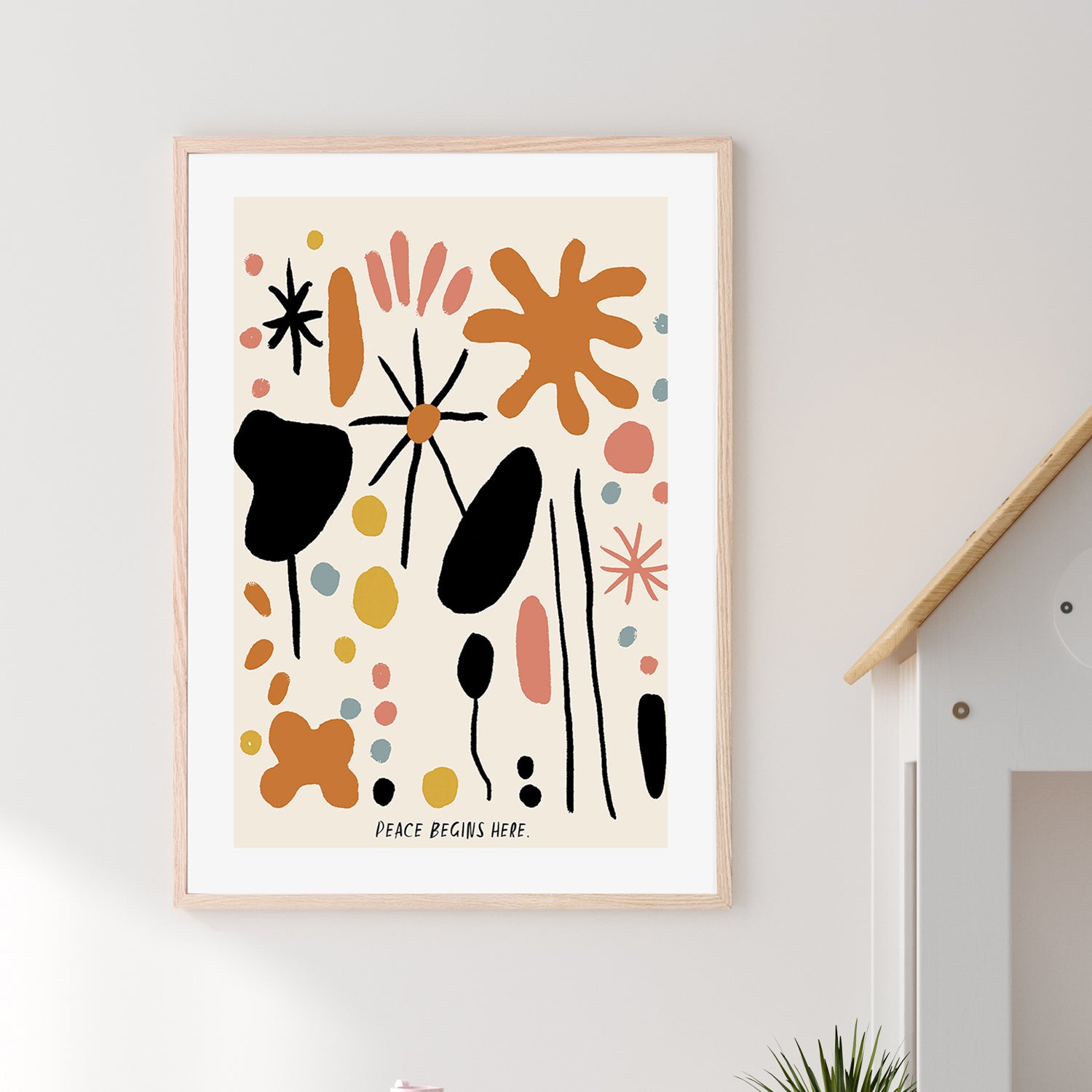 wall-art-print-canvas-poster-framed-Kindnotes(peacebegins)-2