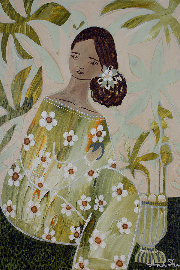 wall-art-print-canvas-poster-framed-Kiri, Matcha Tea , By Amanda Skye-8