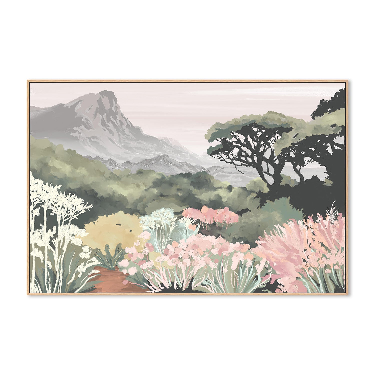 wall-art-print-canvas-poster-framed-'Kirstenbosch Dreaming', Kirstenbosch Gardens, Cape Town, South Africa , By Jenna Alheit-4