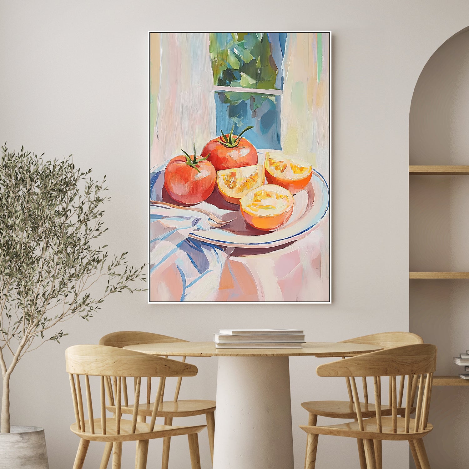 wall-art-print-canvas-poster-framed-Kitchen Tomatoes-2