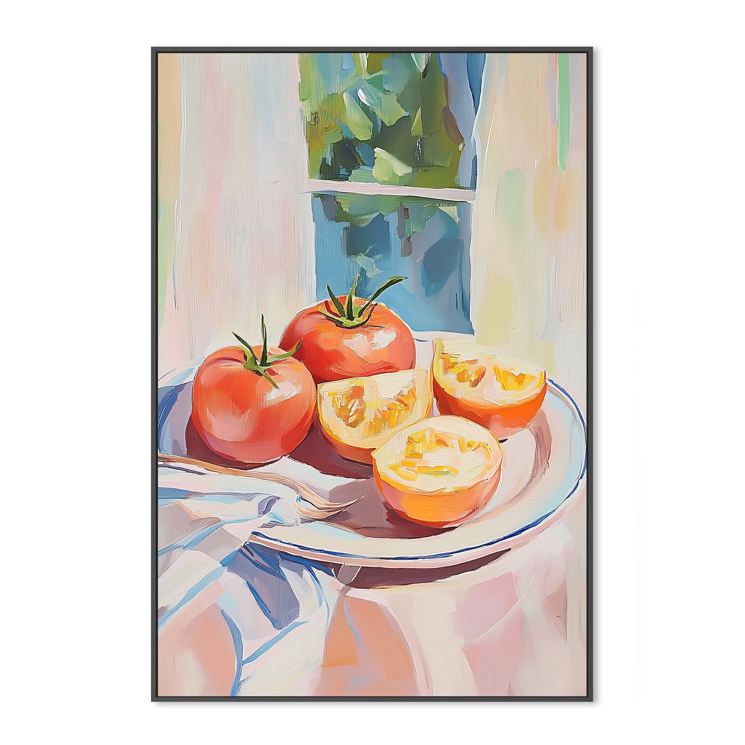 wall-art-print-canvas-poster-framed-Kitchen Tomatoes-3