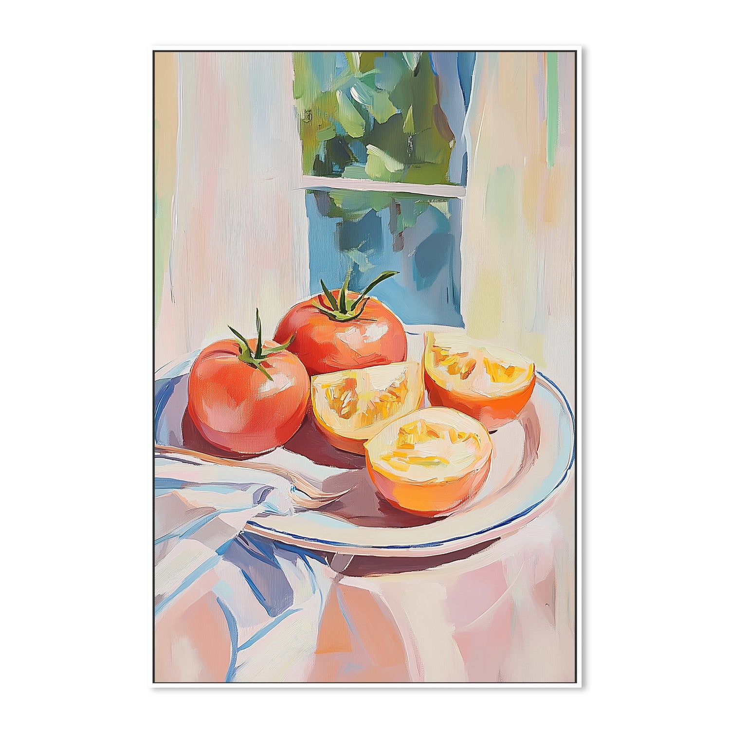 wall-art-print-canvas-poster-framed-Kitchen Tomatoes-5