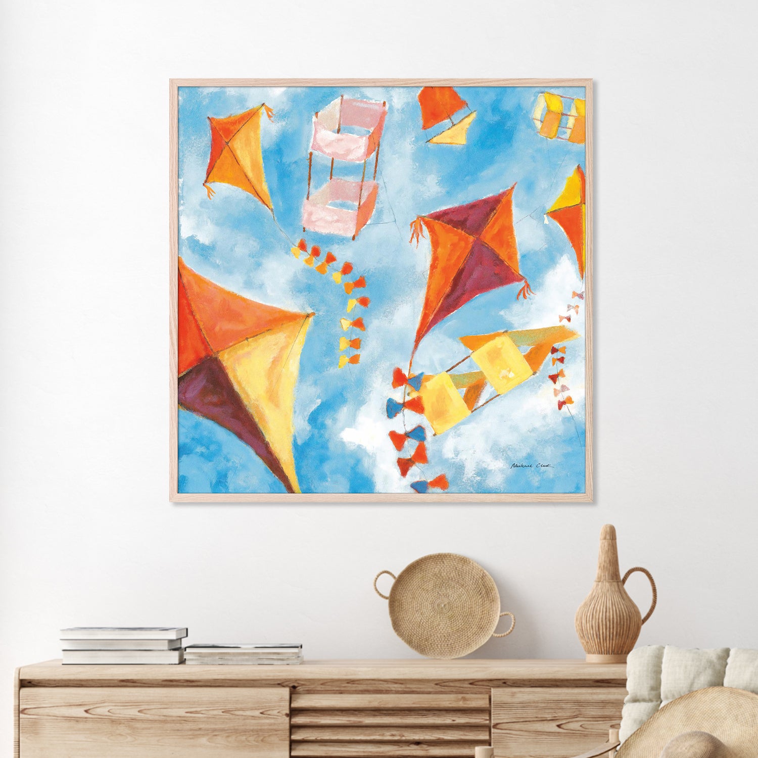 wall-art-print-canvas-poster-framed-Kites-7