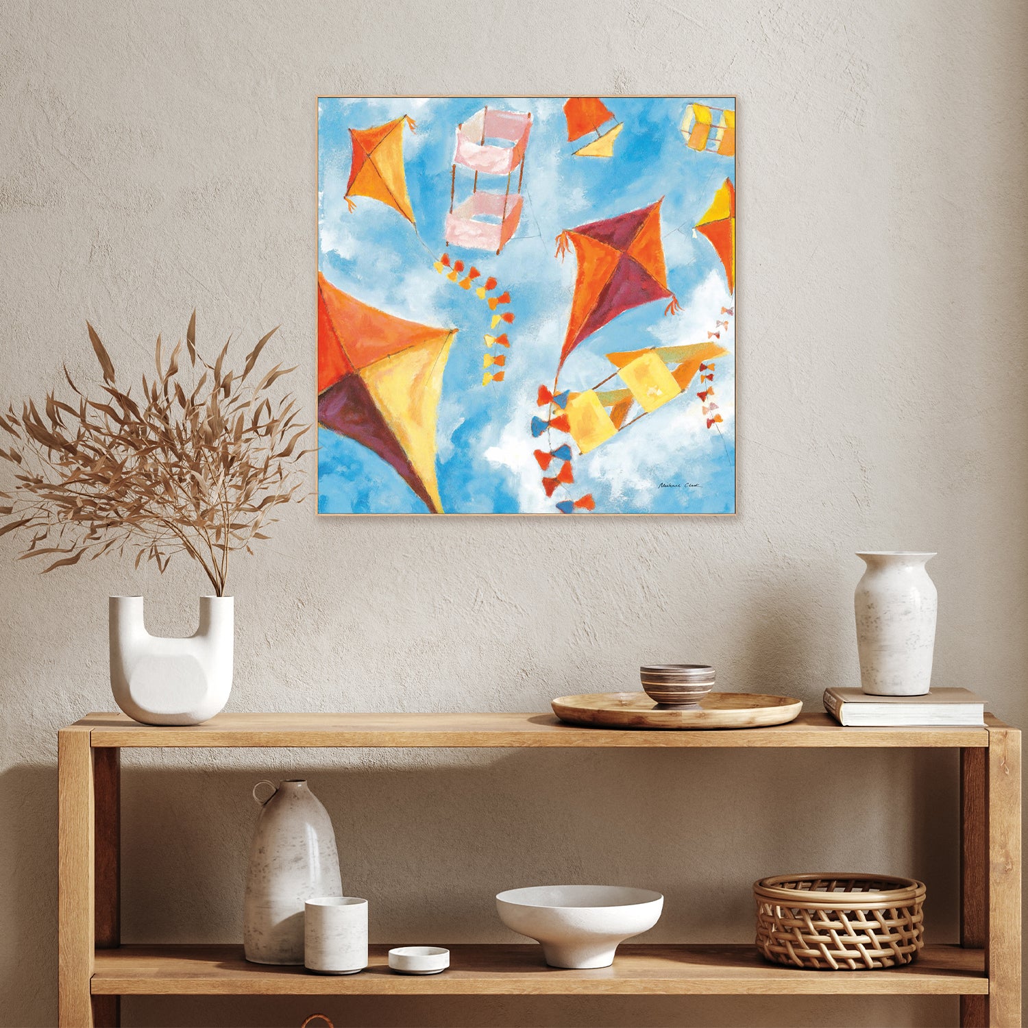 wall-art-print-canvas-poster-framed-Kites-9