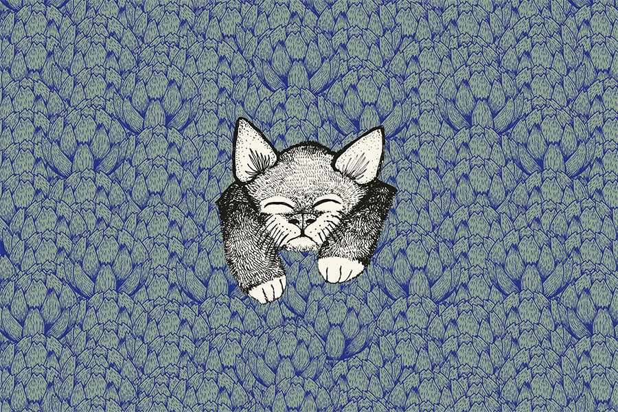 wall-art-print-canvas-poster-framed-Kitty-1