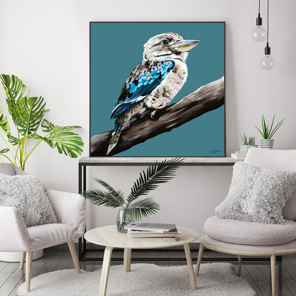 Kookaburra Blue, Style B