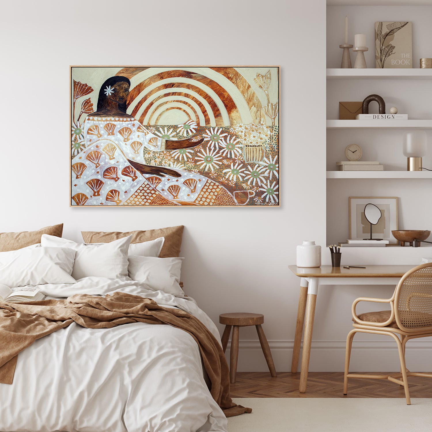 wall-art-print-canvas-poster-framed-Kylie, Chamomile , By Amanda Skye-7