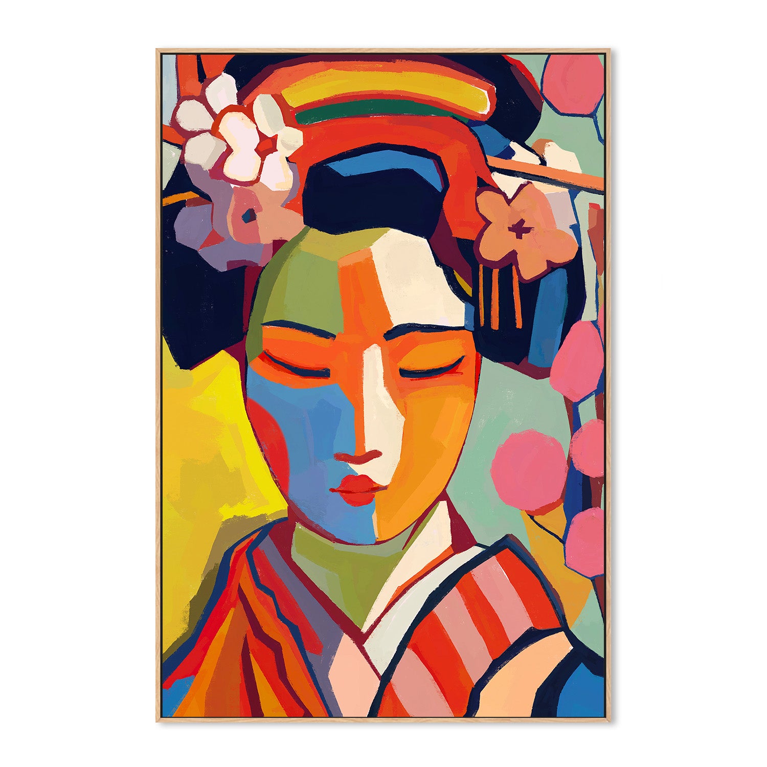 wall-art-print-canvas-poster-framed-Kyoto Light-4