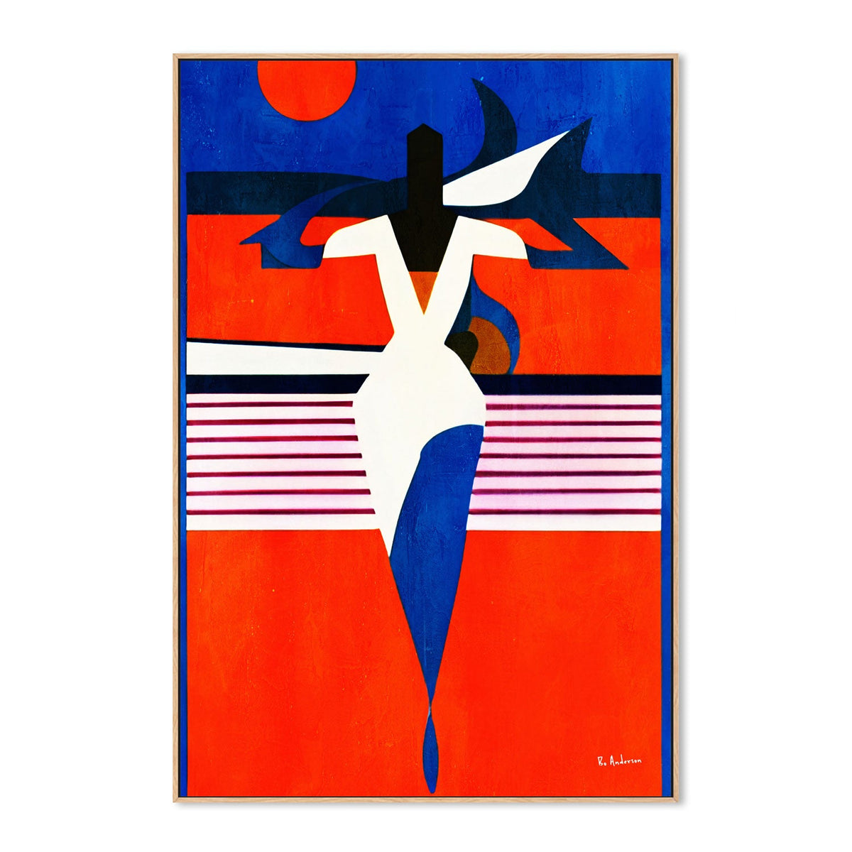 wall-art-print-canvas-poster-framed-La Femme Fatale , By Bo Anderson-4