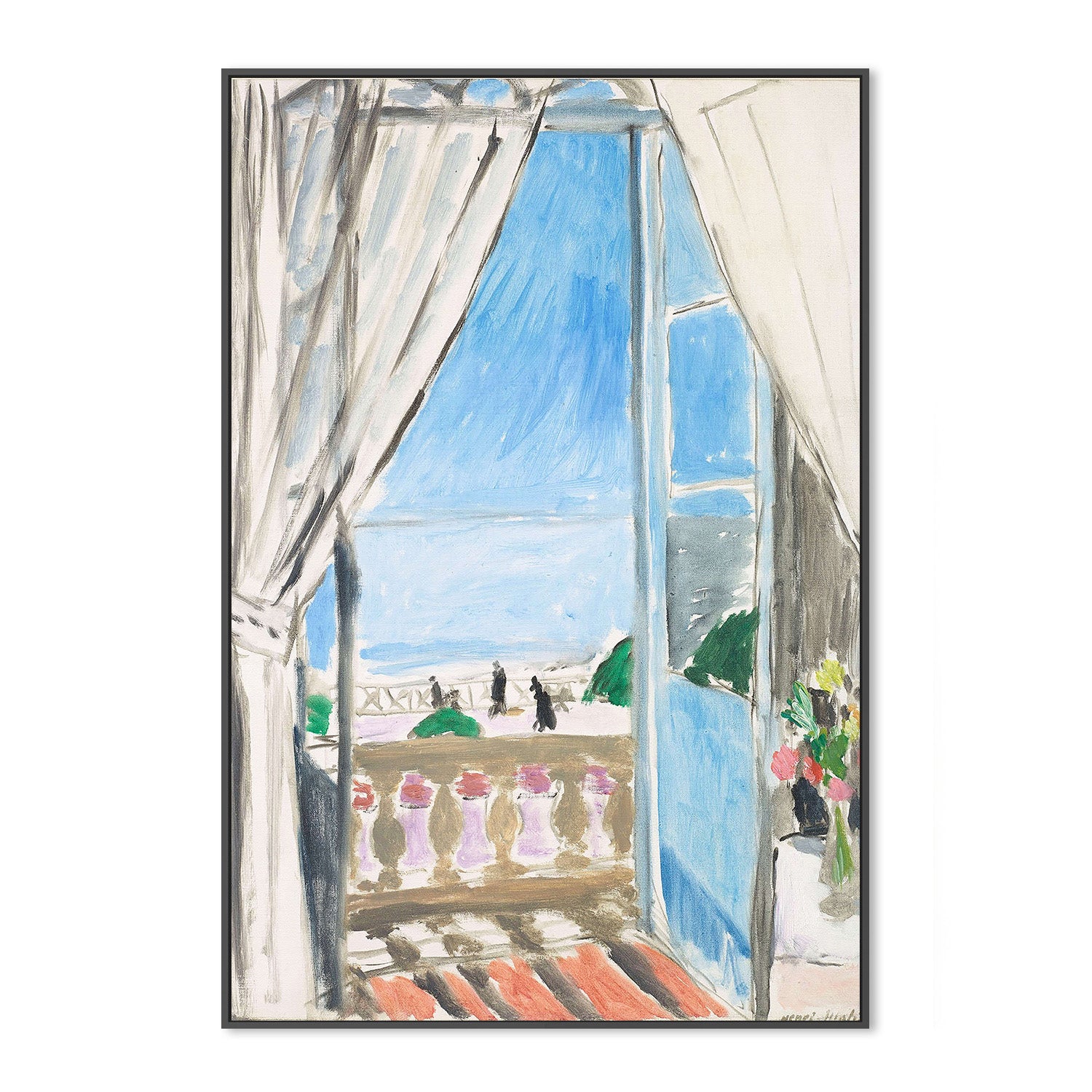 wall-art-print-canvas-poster-framed-La FenAatre Ouverte-3