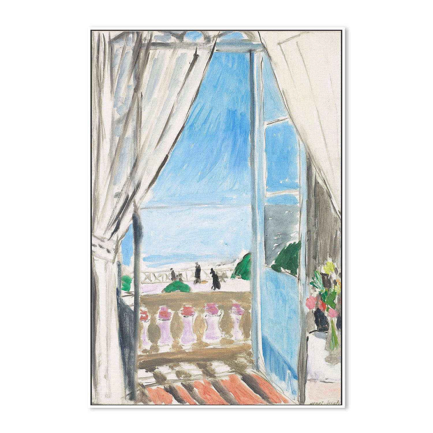wall-art-print-canvas-poster-framed-La FenAatre Ouverte-5