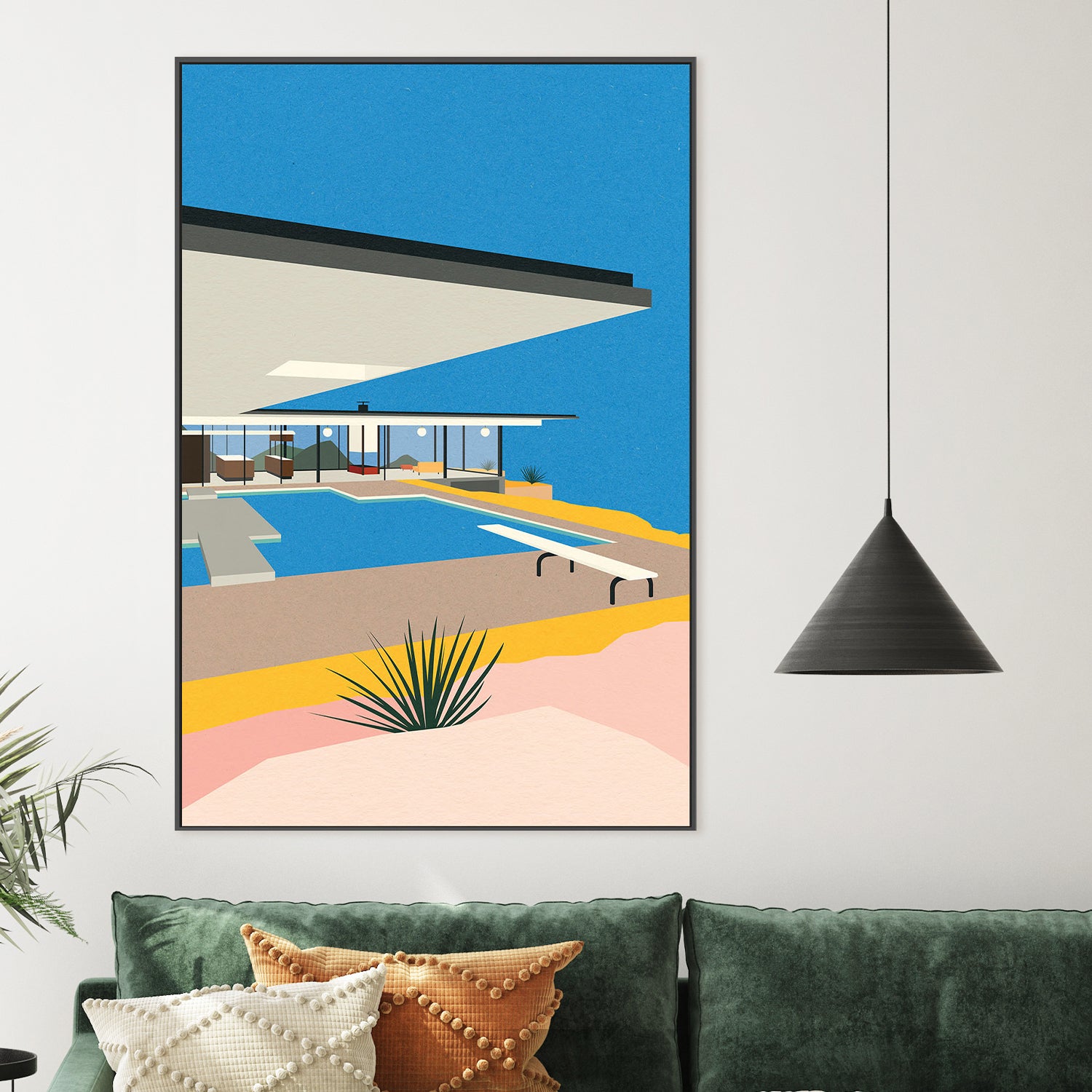 wall-art-print-canvas-poster-framed-La Stahl House-2