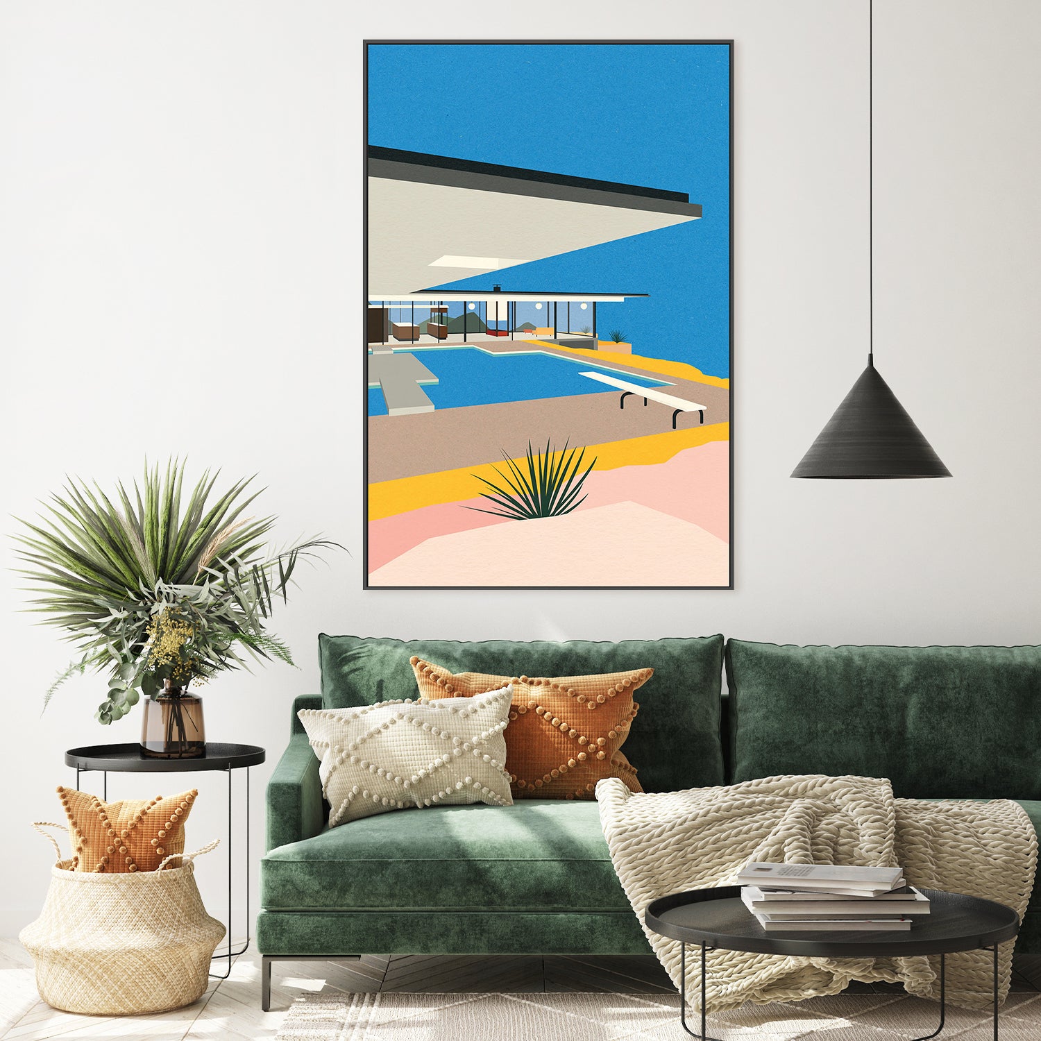 wall-art-print-canvas-poster-framed-La Stahl House-7