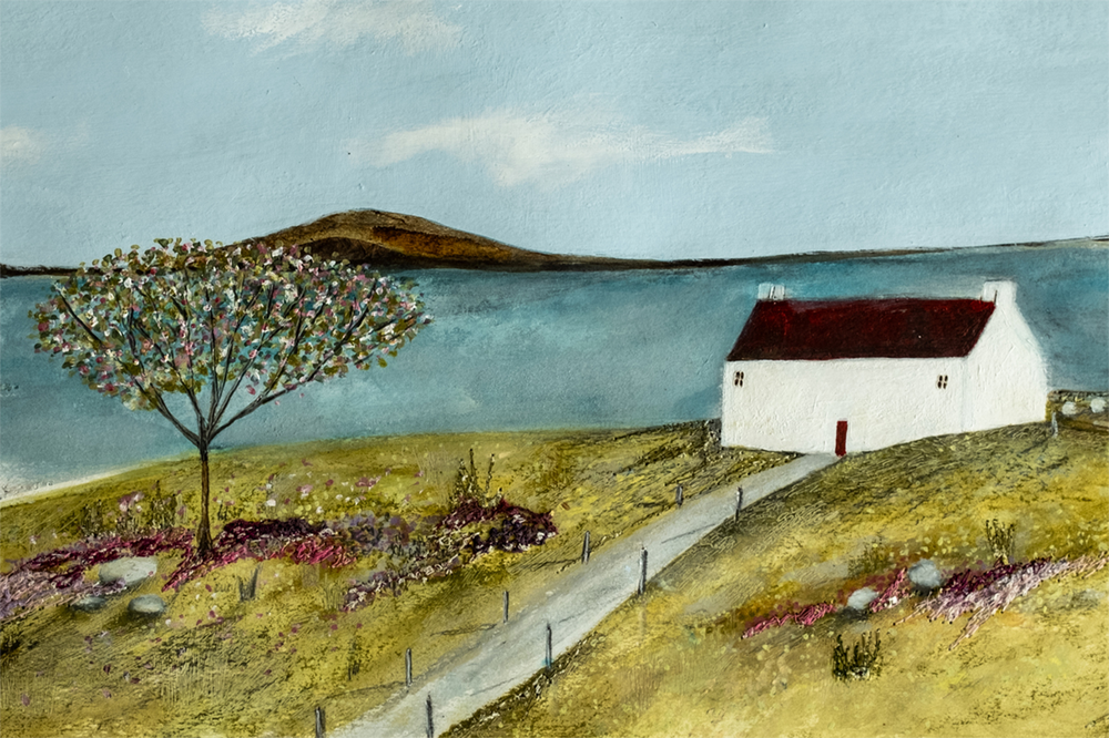 wall-art-print-canvas-poster-framed-Lakeside View , By Louise O'Hara-1
