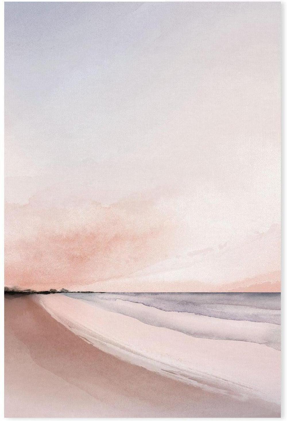 wall-art-print-canvas-poster-framed-Landscape Beach Sunset-by-Dear Musketeer Studio-Gioia Wall Art