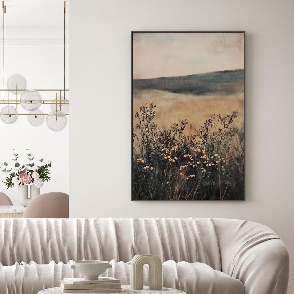 wall-art-print-canvas-poster-framed-Landscape Flower-2