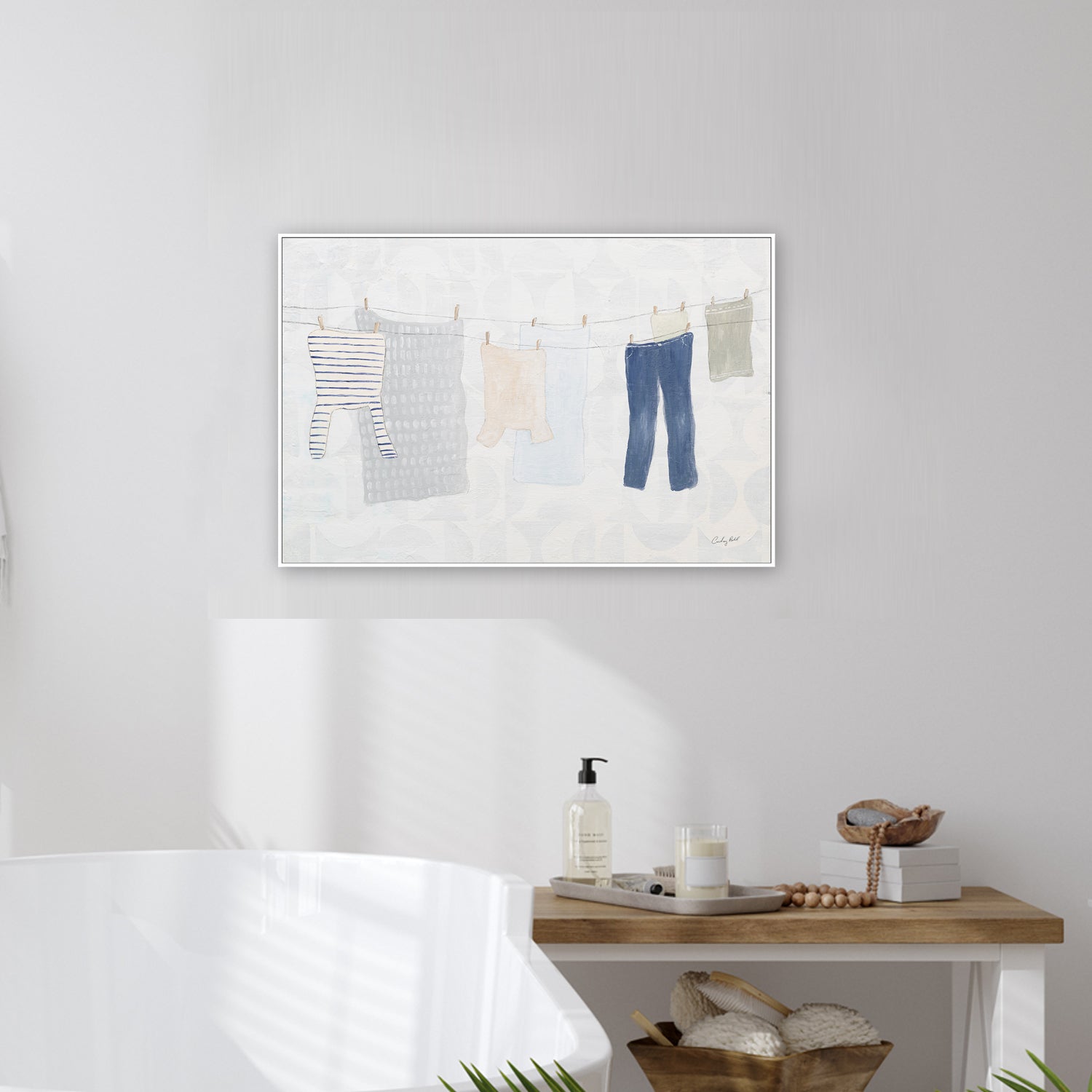 wall-art-print-canvas-poster-framed-Laundry Day , By Courtney Prahl-2