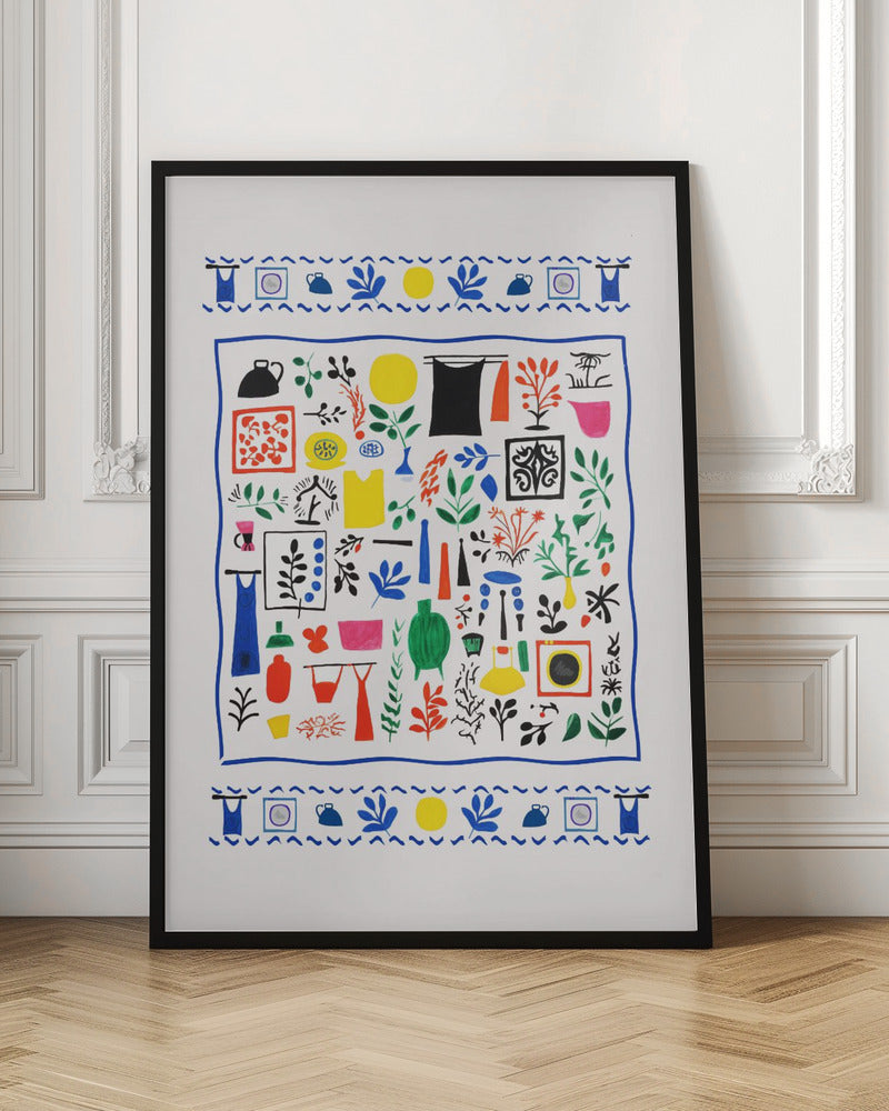 wall-art-print-canvas-poster-framed-Laundry Pictufy , By Pictufy-3