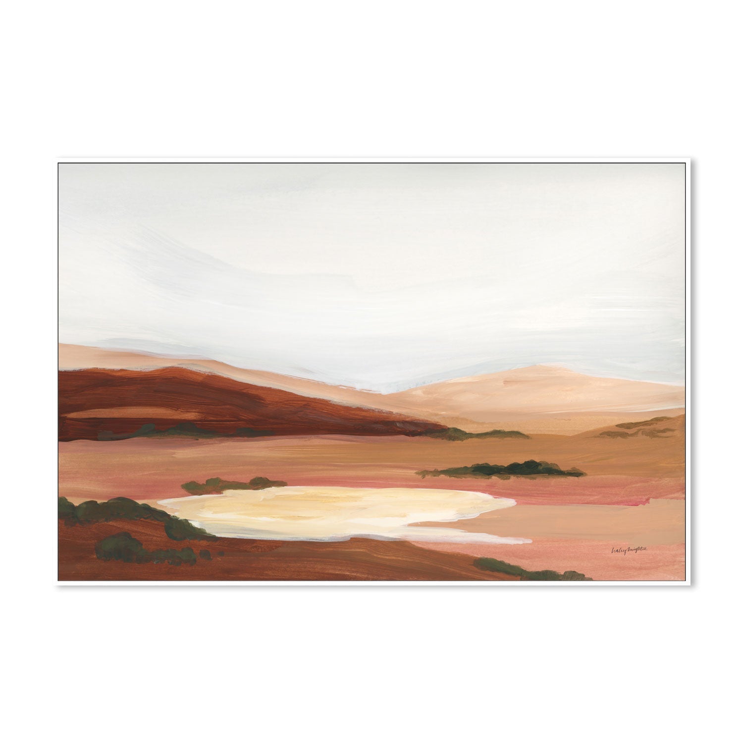 wall-art-print-canvas-poster-framed-Laurel Lowland, Style A , By Haley Knighten-5