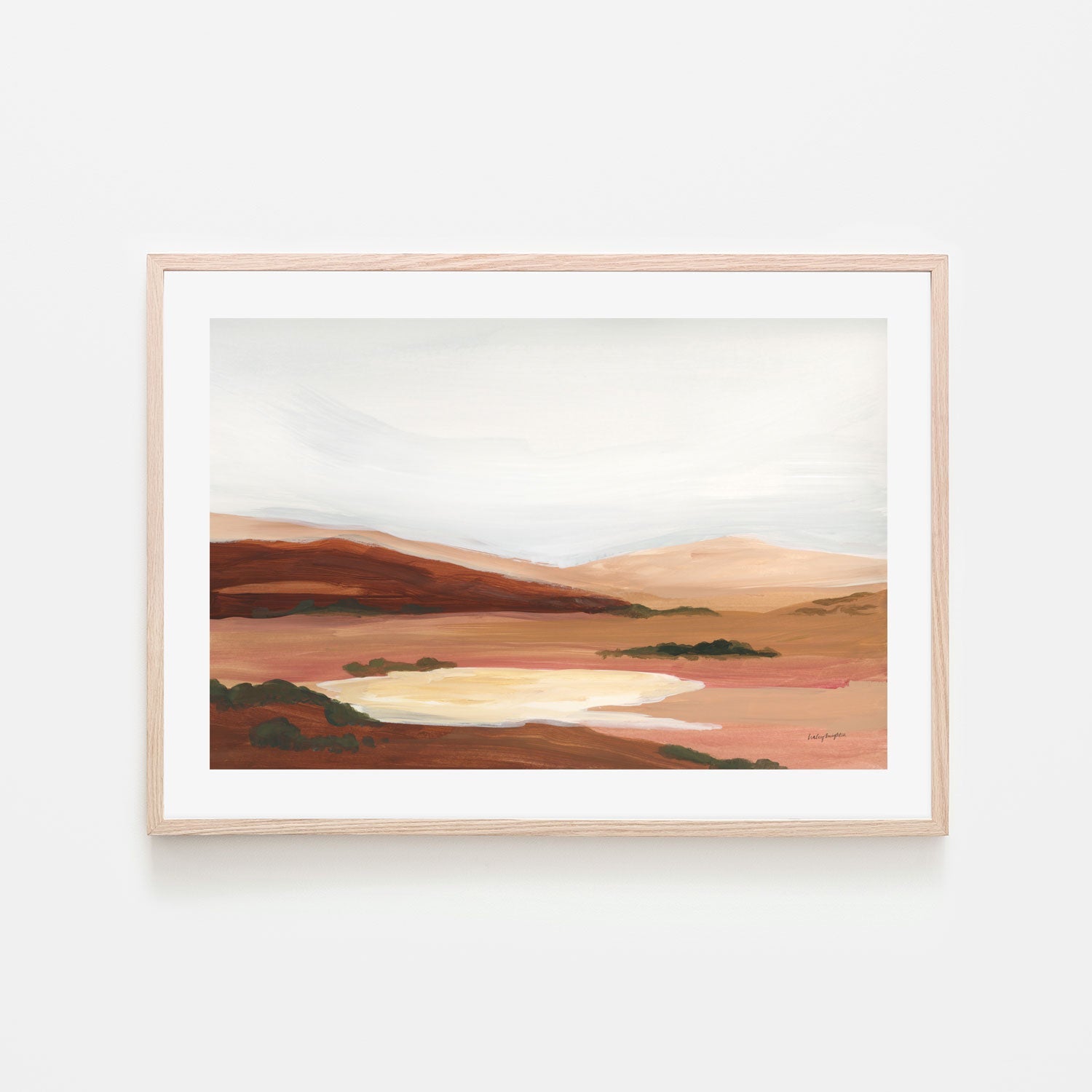 wall-art-print-canvas-poster-framed-Laurel Lowland, Style A , By Haley Knighten-6