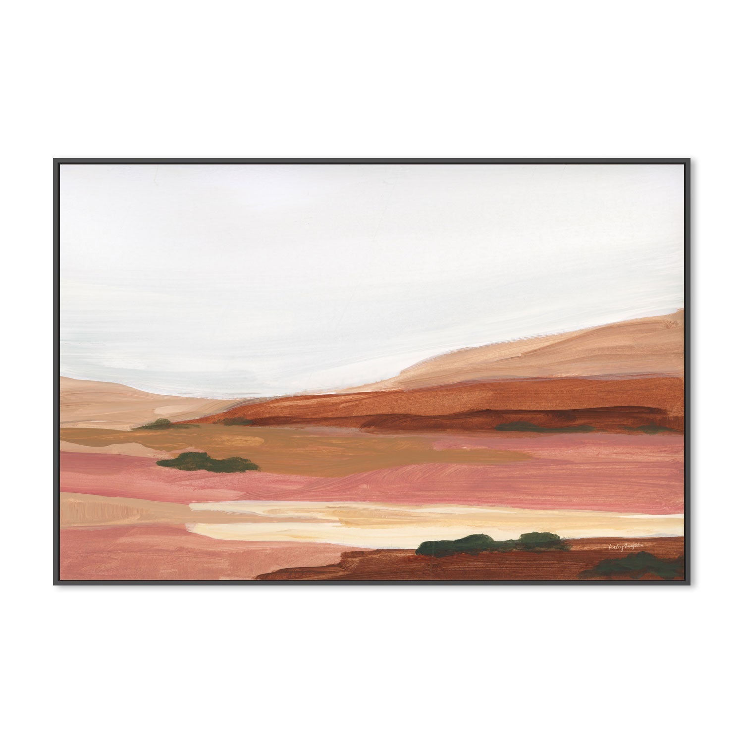 wall-art-print-canvas-poster-framed-Laurel Lowland, Style B , By Haley Knighten-3