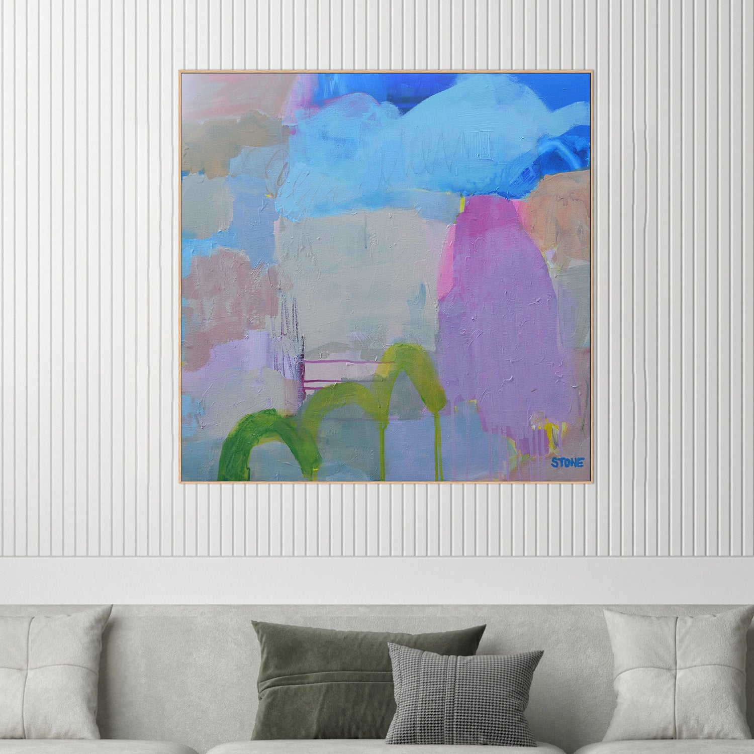 wall-art-print-canvas-poster-framed-Lavender Depths-2