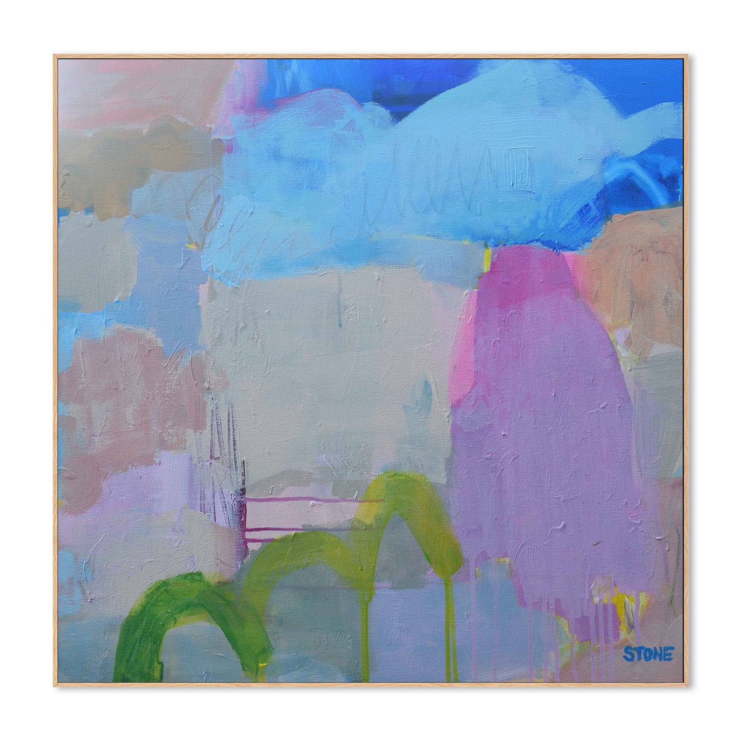 wall-art-print-canvas-poster-framed-Lavender Depths-4