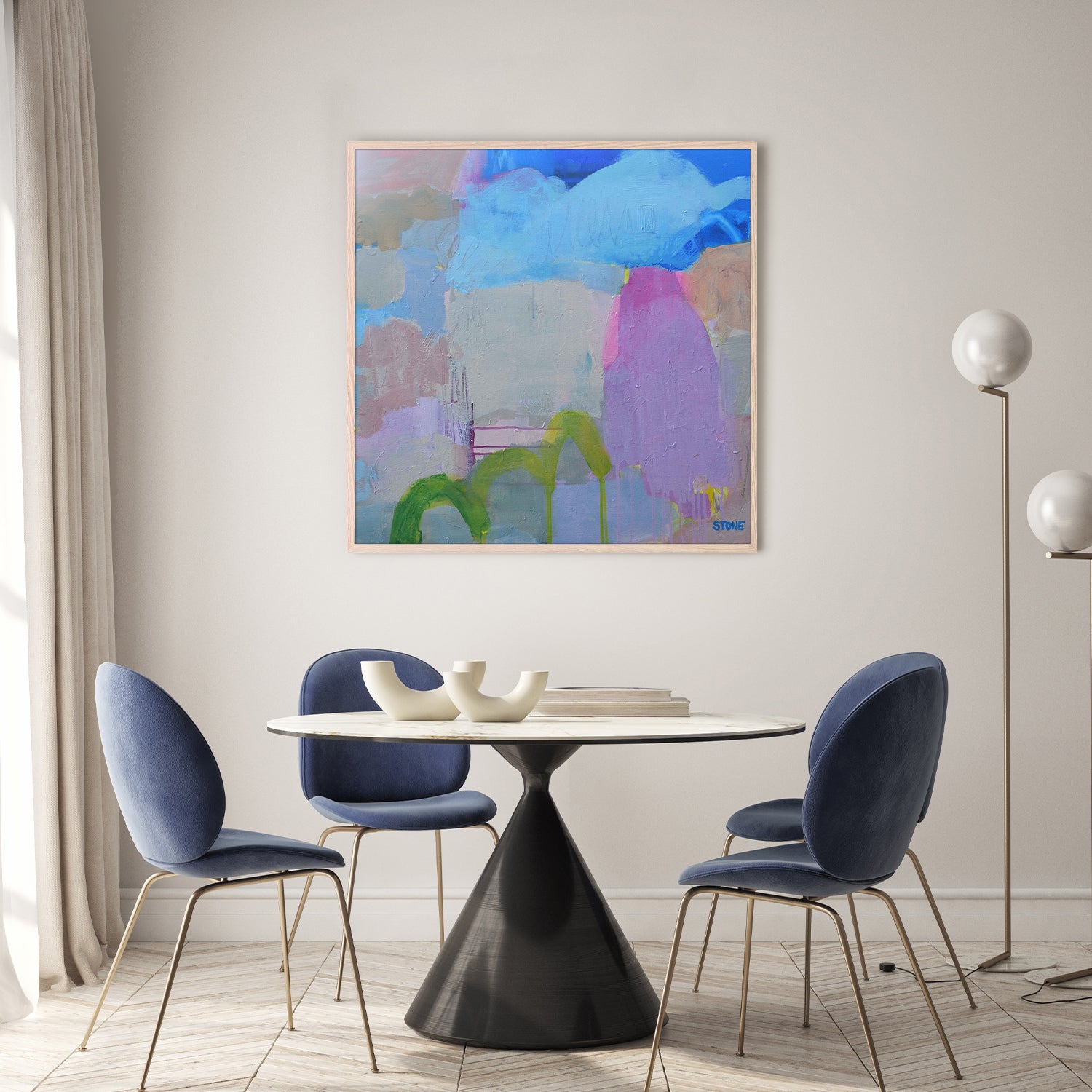 wall-art-print-canvas-poster-framed-Lavender Depths-8