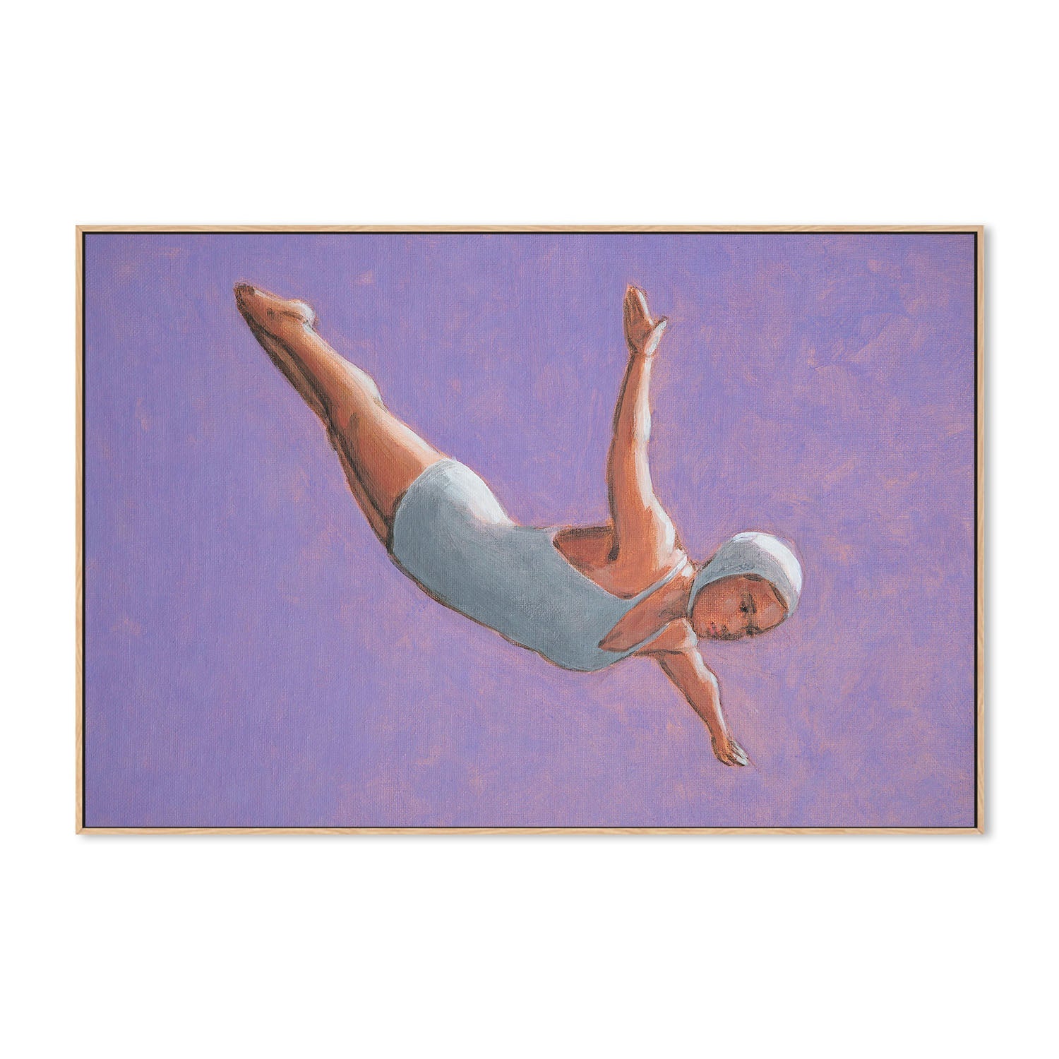 wall-art-print-canvas-poster-framed-Lavender Diver , By Sarah Morrissette-4