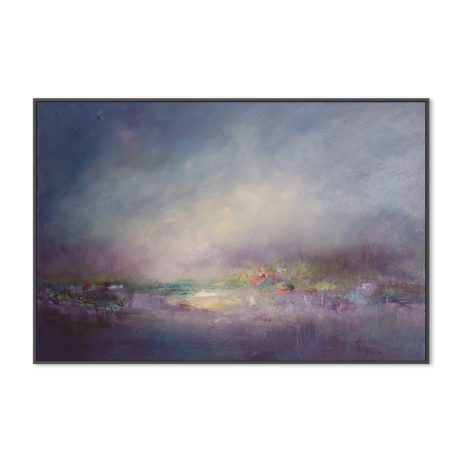 wall-art-print-canvas-poster-framed-Lavender Mist across Lily Tarn-3