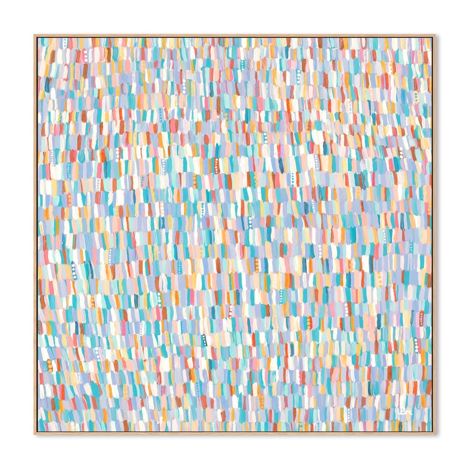 wall-art-print-canvas-poster-framed-Lavender Shower, Warm Pastel Tones , By Bri Chelman-GIOIA-WALL-ART