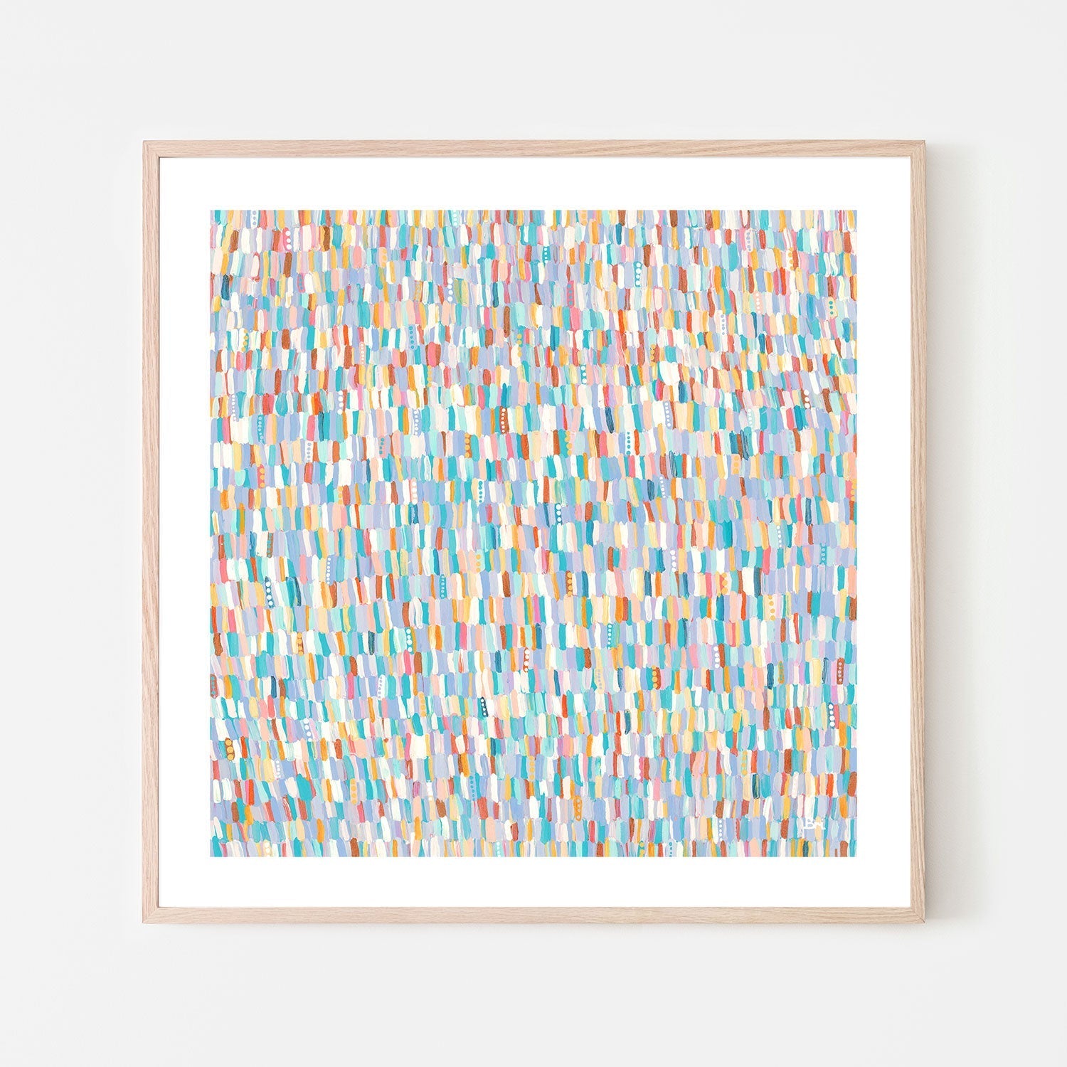 wall-art-print-canvas-poster-framed-Lavender Shower, Warm Pastel Tones , By Bri Chelman-GIOIA-WALL-ART