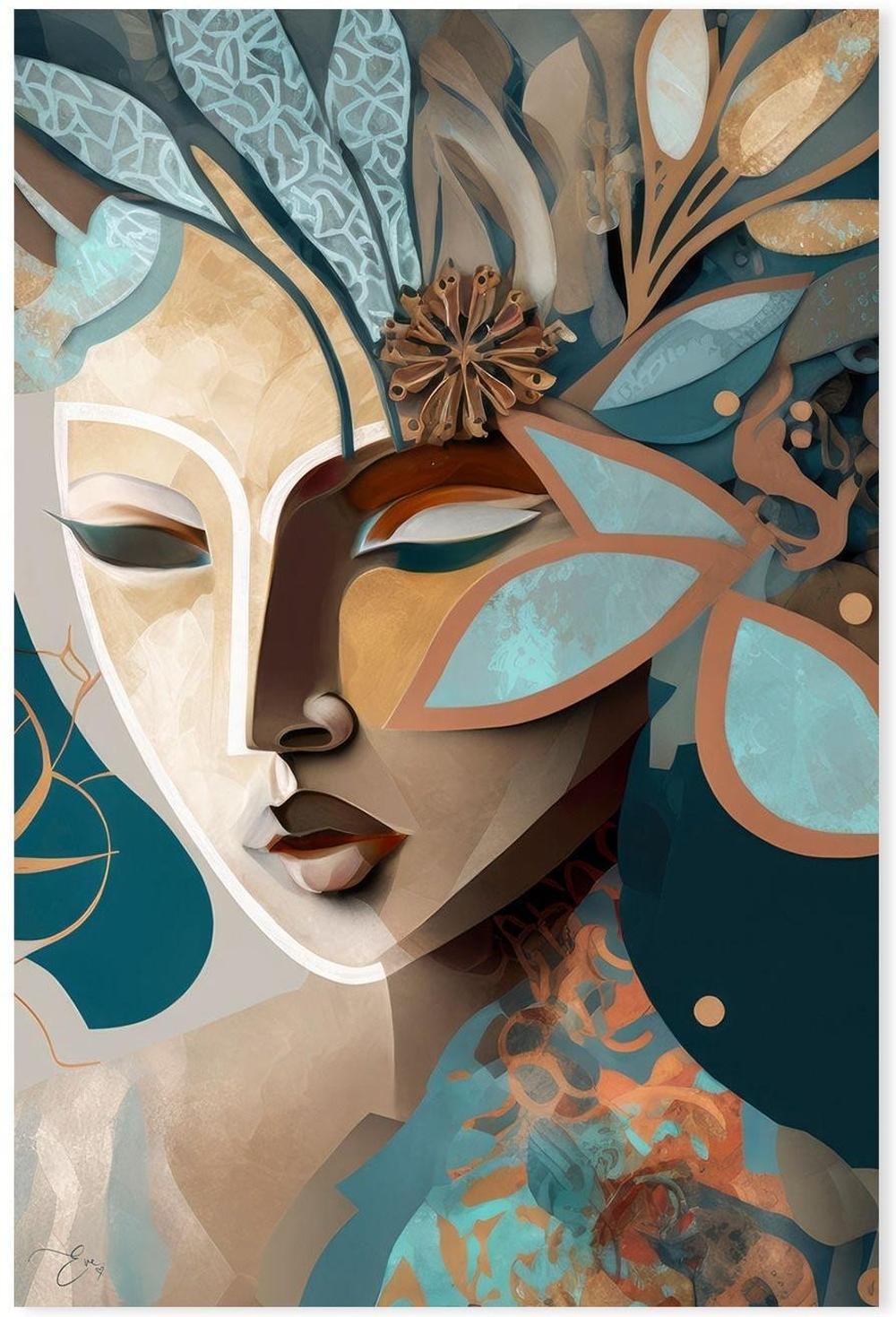 wall-art-print-canvas-poster-framed-Leaf , By Bella Eve-GIOIA-WALL-ART
