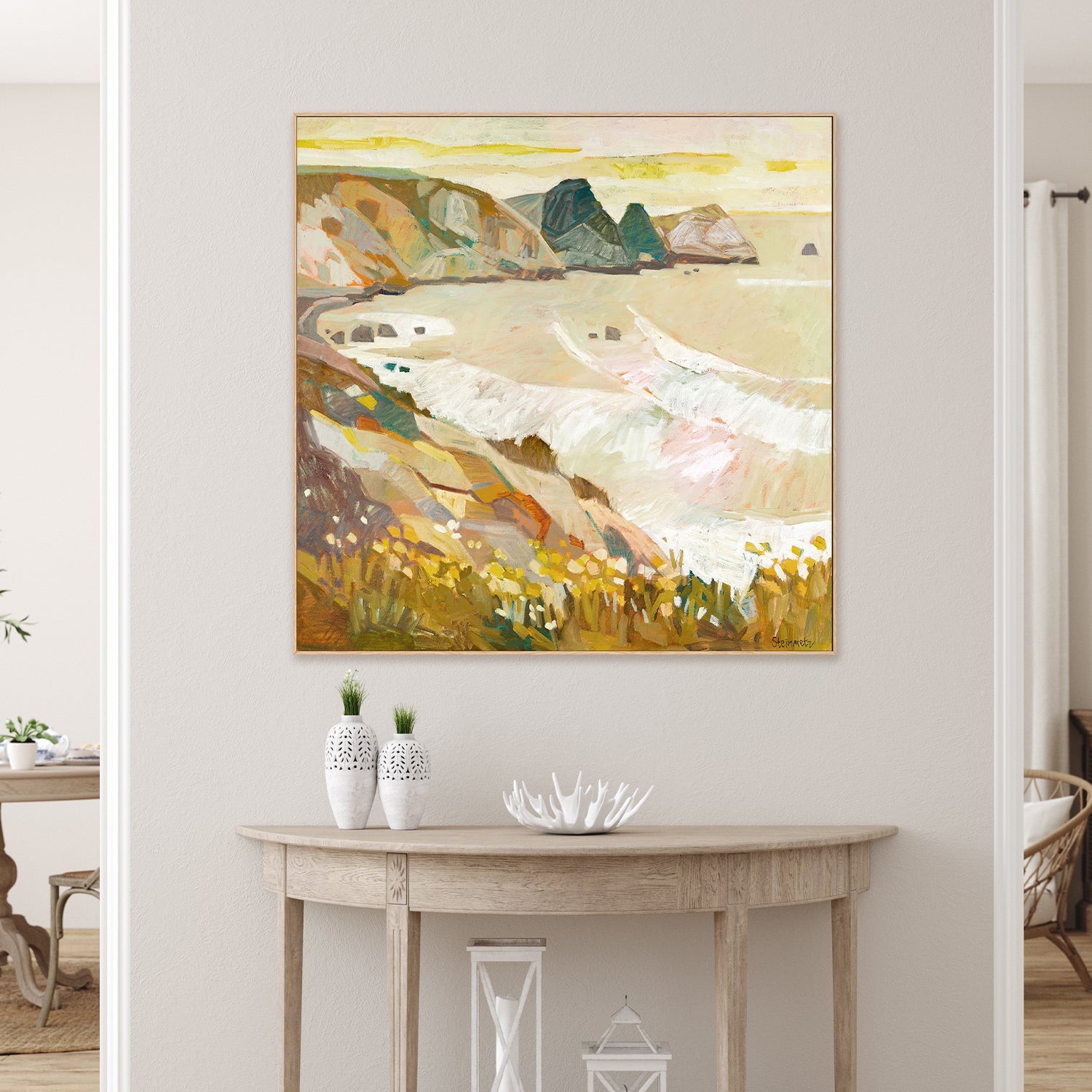 wall-art-print-canvas-poster-framed-Lemon Light, Big Sur , By Liana Steinmetz-2