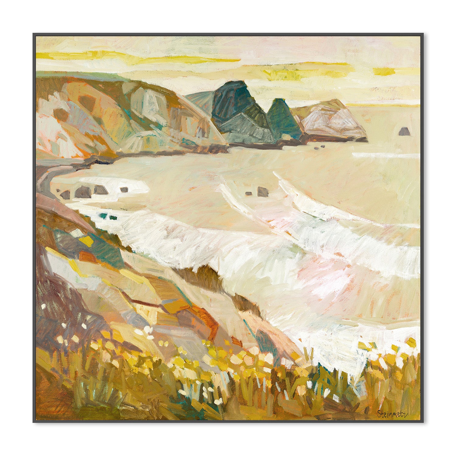 wall-art-print-canvas-poster-framed-Lemon Light, Big Sur , By Liana Steinmetz-3